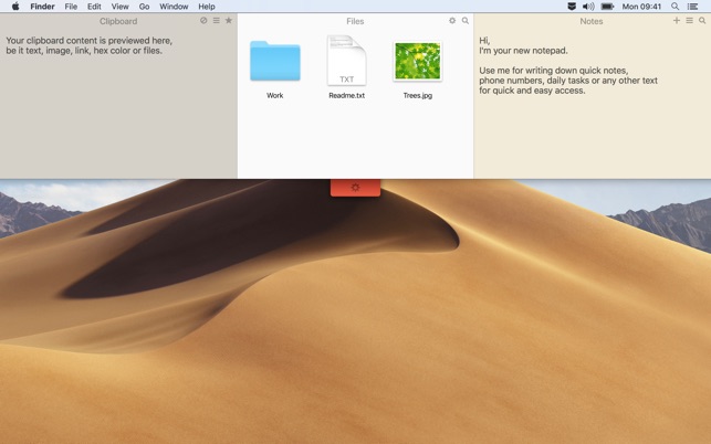 Unclutter をmac App Storeで