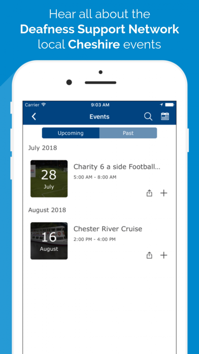 Deafness Support Network screenshot 4