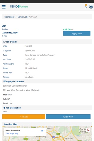 Medicopartners-GP locums Jobs screenshot 2