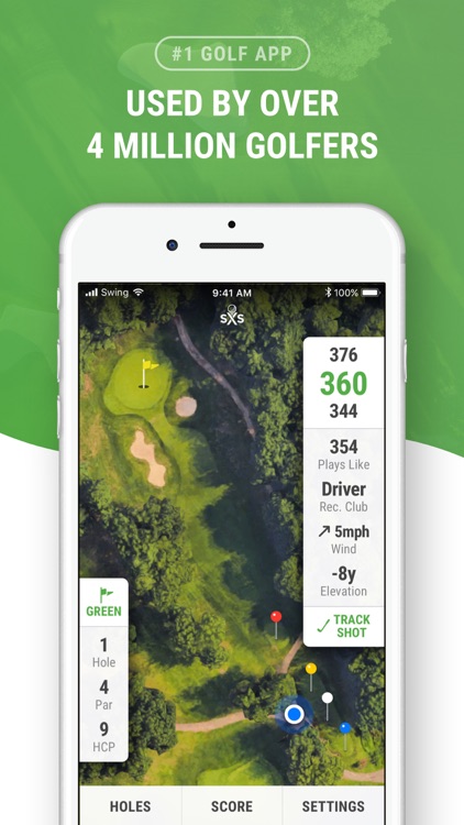 Golf GPS by SwingxSwing screenshot-0