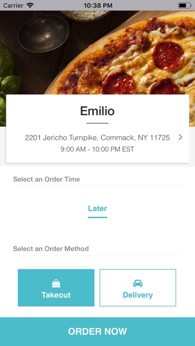 Emilio's Pizzeria screenshot 2