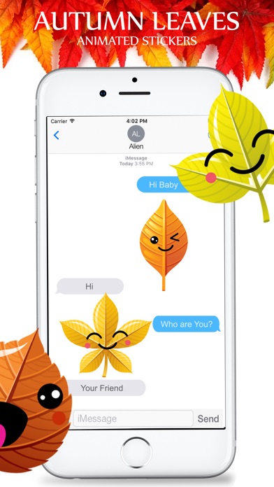 The Autumn Leaves Stickers screenshot 4