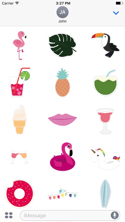 Enjoy Summer Stickers