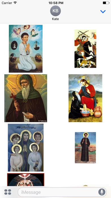 Coptic Saints Stickers screenshot 2
