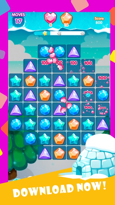 Ice Blast - jewel scatter screenshot 4