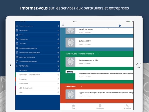 Banque de France screenshot 3
