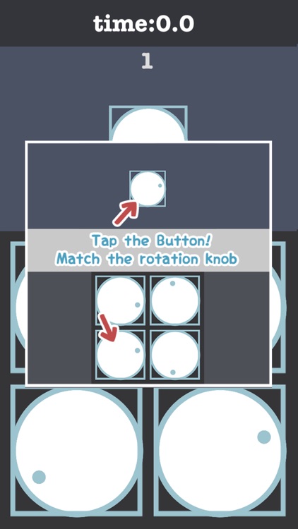 match the rotation knob