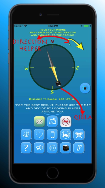 Qibla Finder, Qibla Compass AR screenshot-4