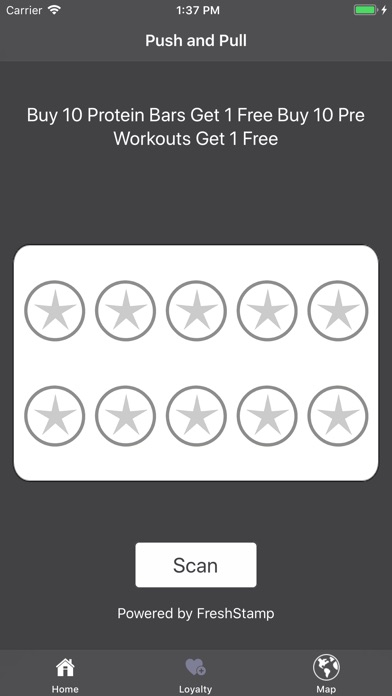 Push and Pull Loyalty App screenshot 2