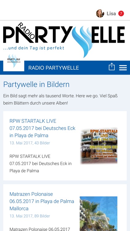 RADIO PARTYWELLE