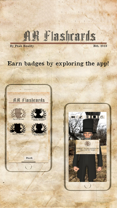 AR Flashcards Abraham Lincoln screenshot 3