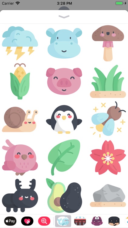 Cute Animals & Nature Sticks