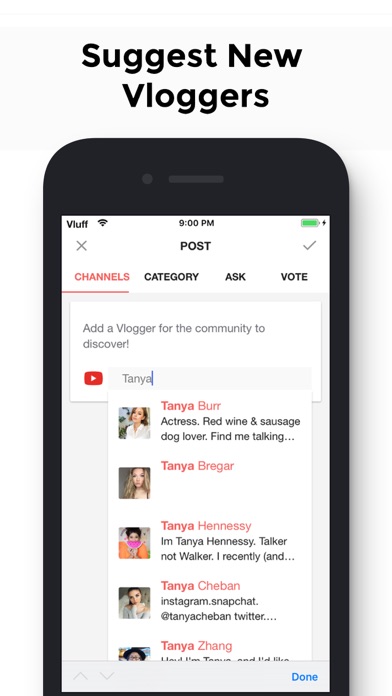 Vluff - Vlogger Community screenshot 3