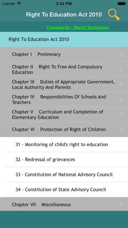 Right To Education Act 2010