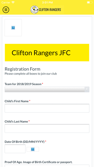 Clifton Rangers JFC App(圖6)-速報App