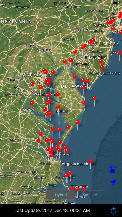 Buoy Stations Feed: NOAA(NDBC)