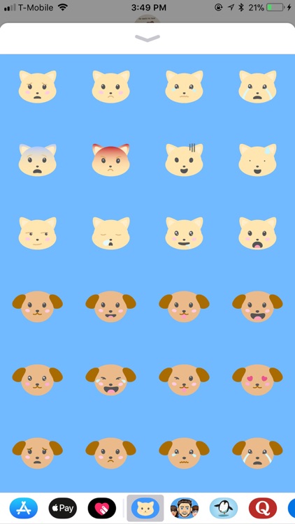 Animal Moji - Cute Pet Emojis screenshot-4