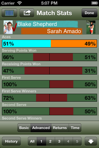 Tennis Score Tracker screenshot 2