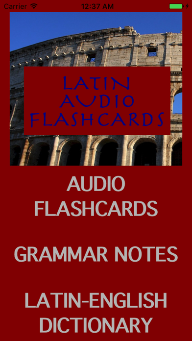 How to cancel & delete Learn Latin: Audio Flashcards from iphone & ipad 1