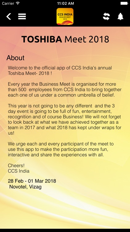 CCS India Dealers Meet 2018 screenshot-4