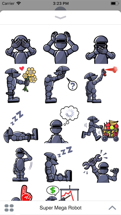 Super Mega Robot Sticker Pack screenshot-3