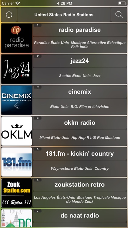 United States Radio Stations