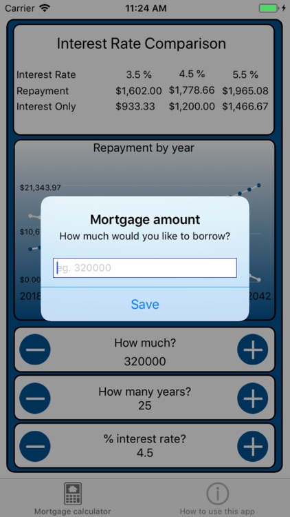 Mortgage calc