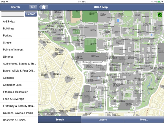 UCLA Campus Map - AppRecs