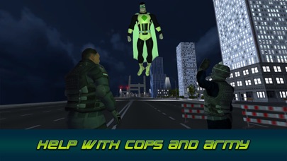Flying Eye Laser Hero City Sim screenshot 3