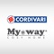 Remote control of Cordivari My WAY system