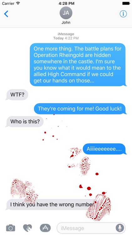 Bloody Stickers