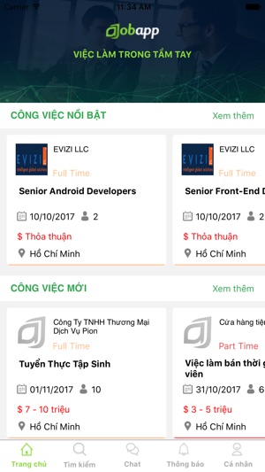 Job App Viet Nam