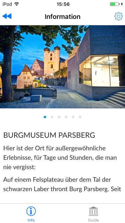 BURGMUSEUM PARSBERG AUDIOGUIDE