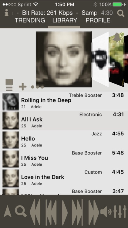 Auto Equalizer Mp3 Player