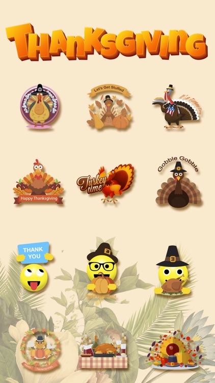 Fun Thanksgiving Sticker