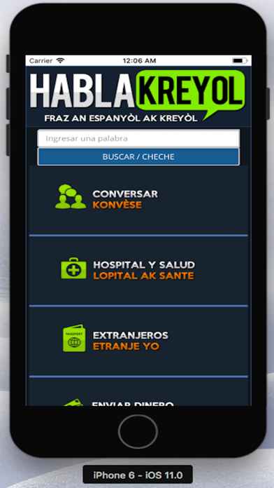 Habla Kreyol, Creole Español screenshot 2