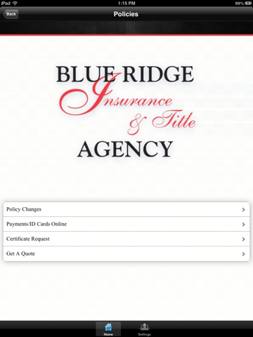 Blue Ridge Insurance HD screenshot 3