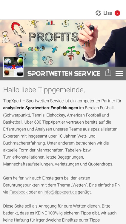 TippXpert Sportwetten Service