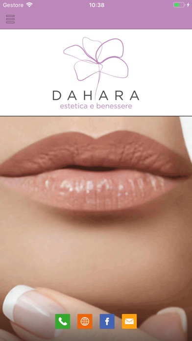 Dahara - estetica e benessere screenshot 2