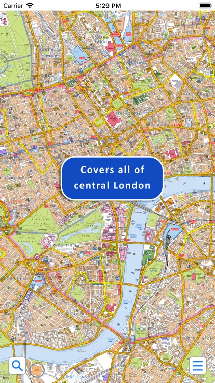 Central London A-Z Street Map