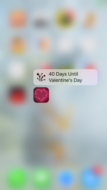 Countdown to Valentine's Day