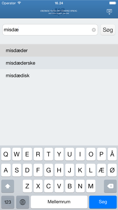 How to cancel & delete Ordbog over det danske Sprog from iphone & ipad 2