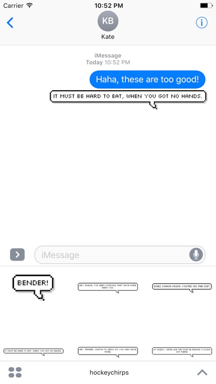 Hockey Chirps Stickers