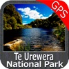 Te Urewera National Park GPS charts Navigator