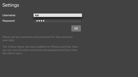 Screenshot #2 for Online Notes for TV