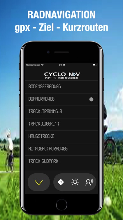 CYCLO NAV - Fahrradnavigation