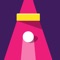 tap to bounce and avoid obstacles and reach to the finish gate