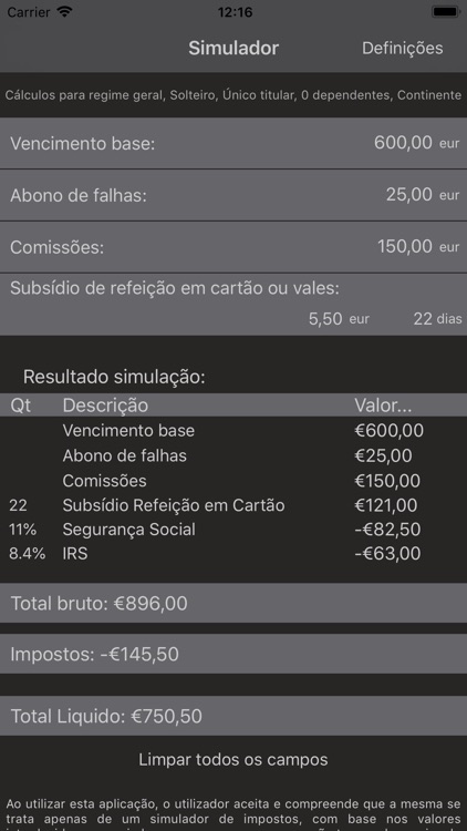 Salário Líquido