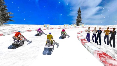 Motocross Snow Tournament screenshot 2