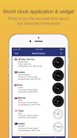 World Clock Time Today Widget(圖2)-速報App